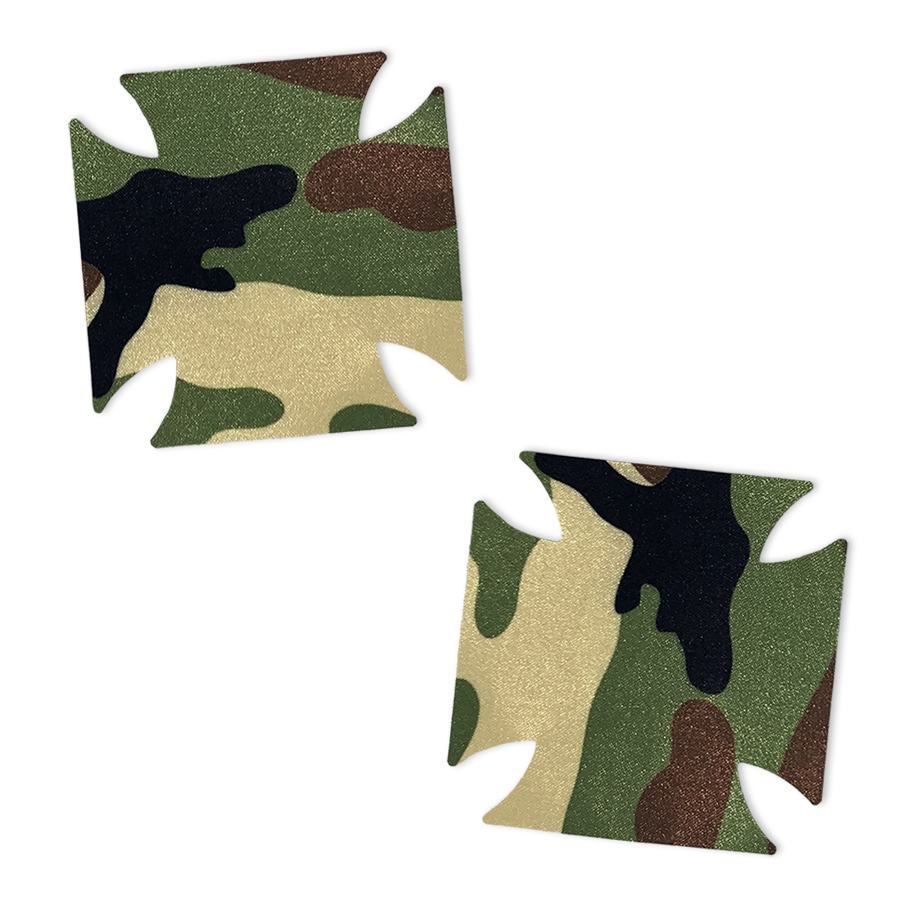 Combat Carl - Camo Cross Pastie