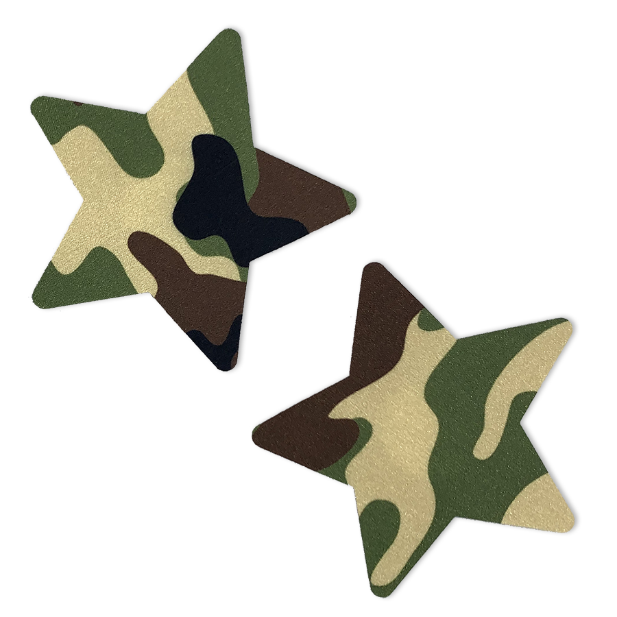 Combat Carl - Camo Star Pastie