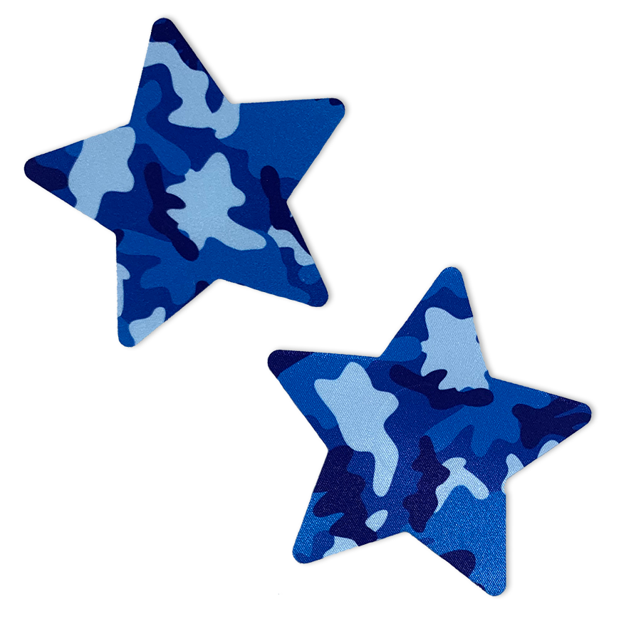 Devil in Disguise - Blue Camo Star Pastie