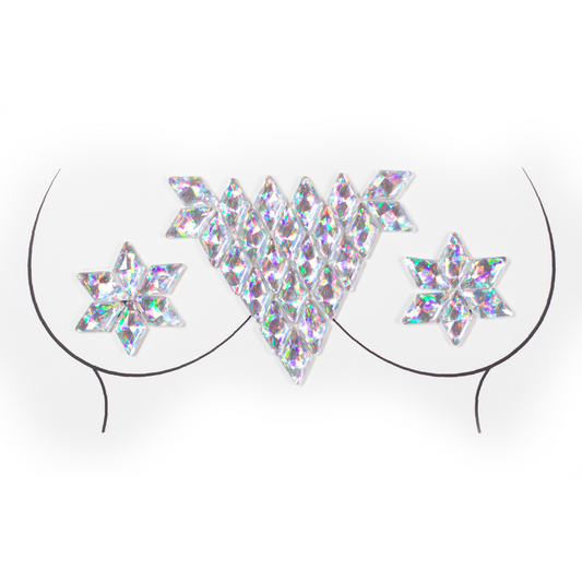 Excelsior - Iridescent Crystal Body Jewels