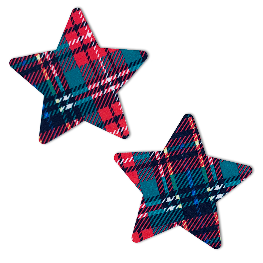 Tickle Me Tartan - Plaid Star Pastie